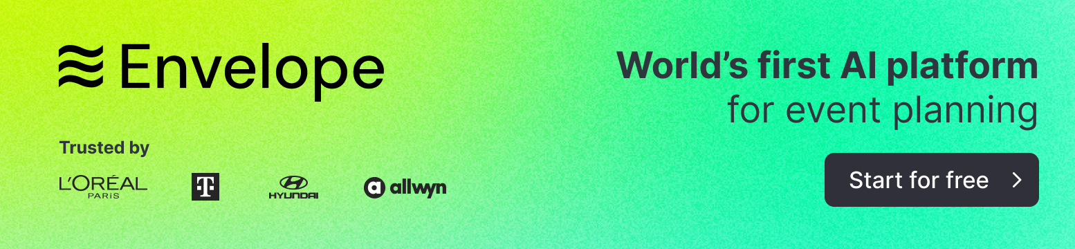Envelope - World's first AI platform for event planning